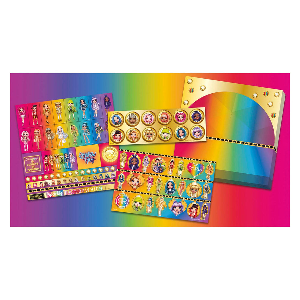 Totum rainbow high - stickerset
