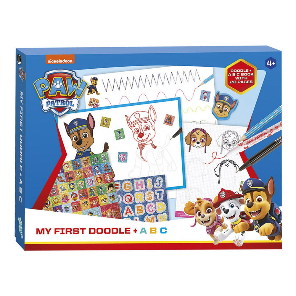 Totum PAW Patrol - Mijn eerste Doodle + ABC Leren Schrijven