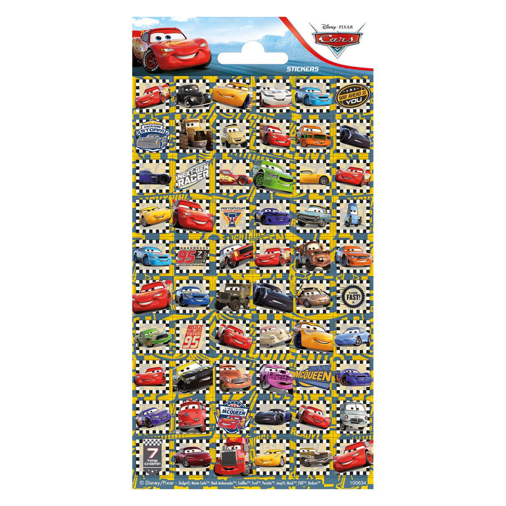 Totum stickervel auto's