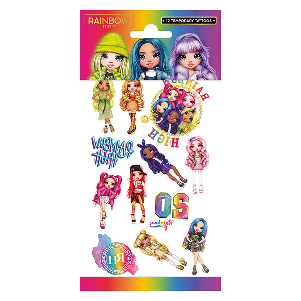 Totum tatoeages regenboog hoog