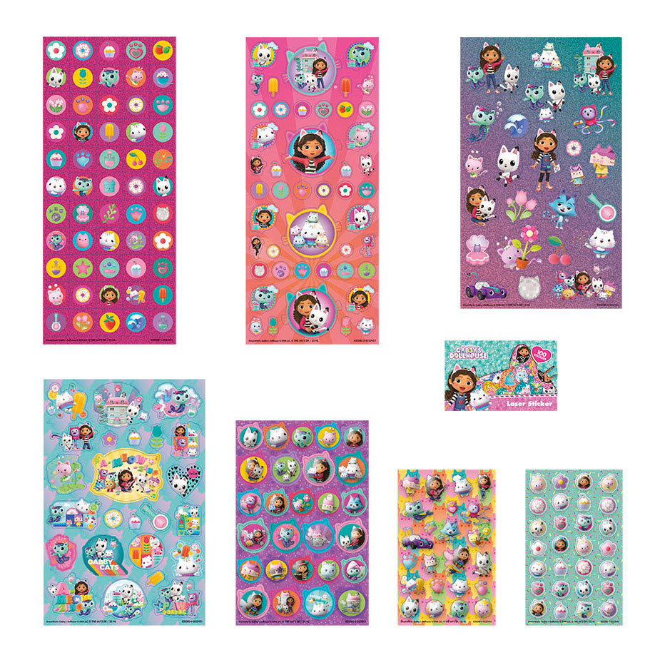 Totum gabby's poppenhuis - super stickerset