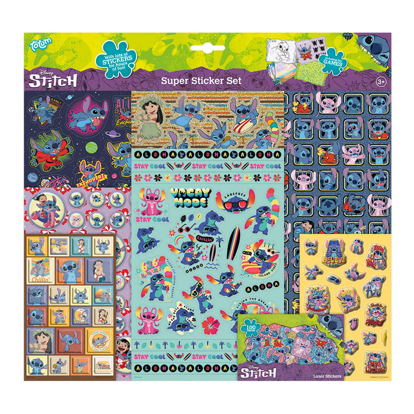 Totum disney stitch - super stickerset