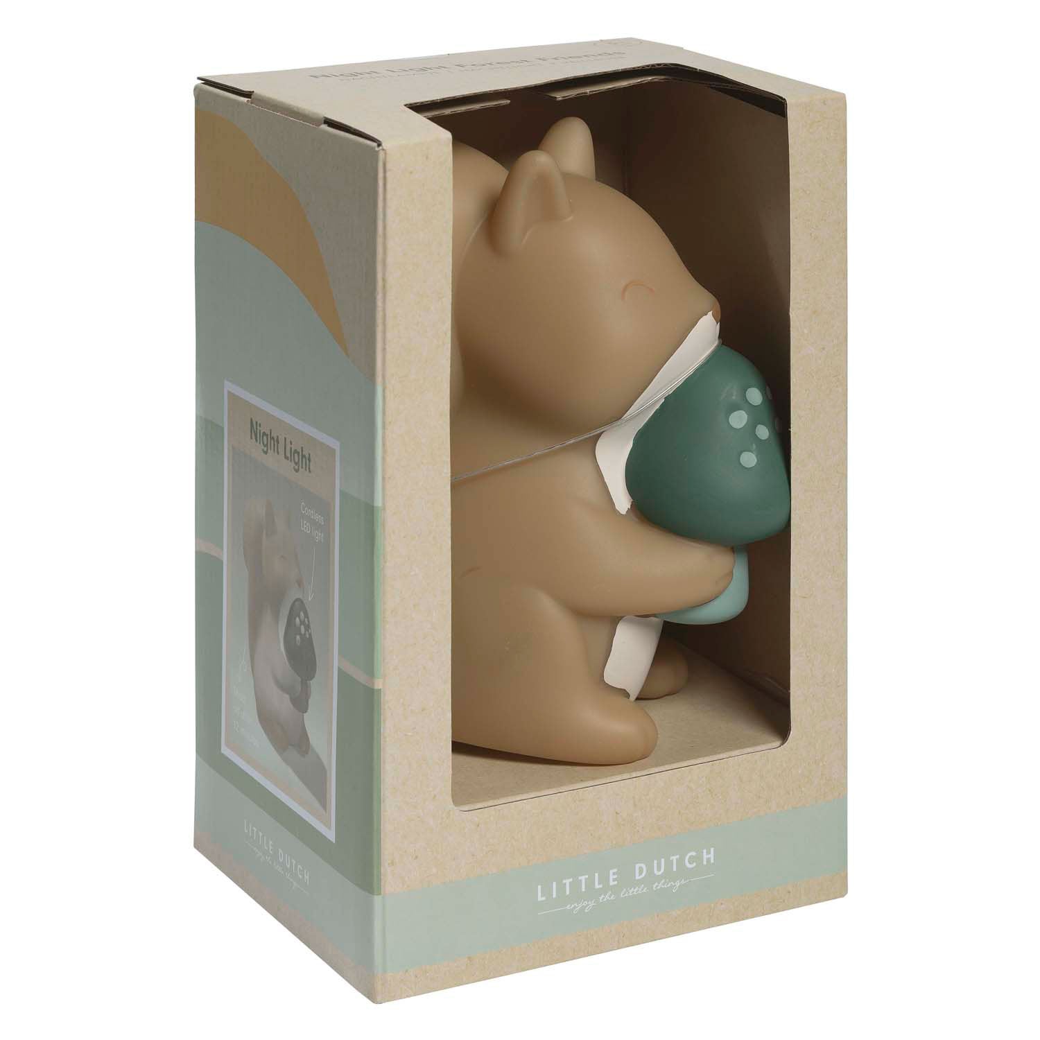 Klein Hollands nachtlampje eekhoorn