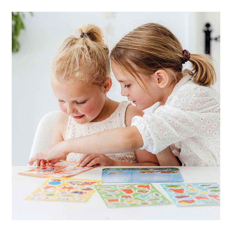 Bambolino toys dikkie dik raamstickers, 45dlg.