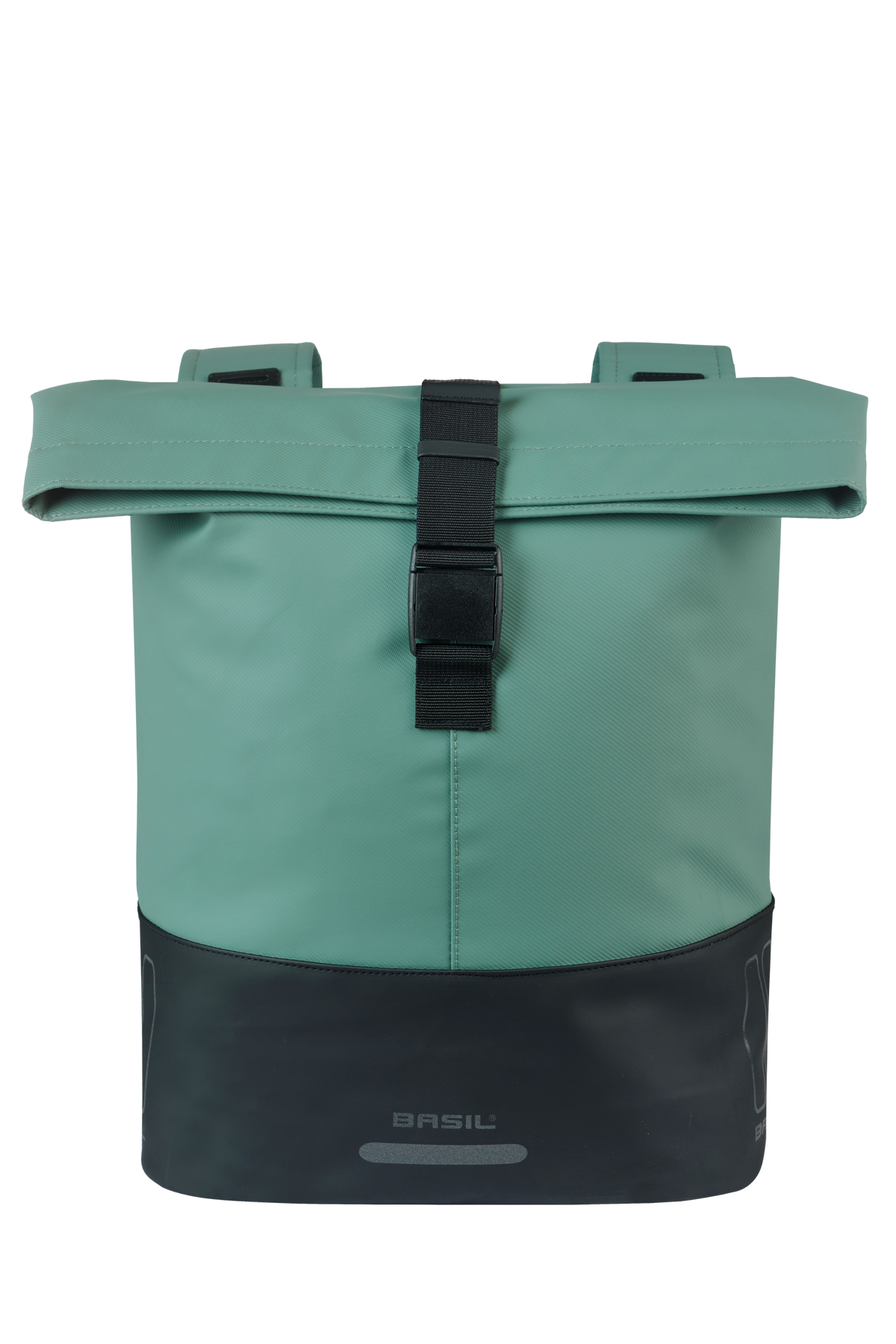Basil b.v. dubbele fietstas basil cove 28-32l 14 x 29 x 36 cm - groen zwart