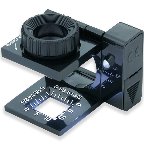 Carson Thread Counter Foldable with LED 11.5x15mm