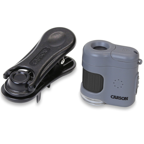Carson zakmicroscoop mm-380 micromini 20x met smartphone-adapter