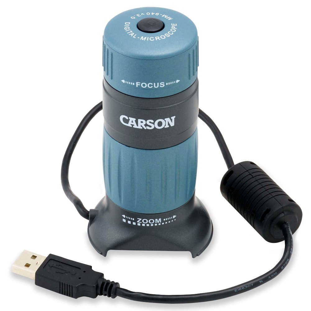 Microscope numérique USB Carson 86-457x avec enregistreur