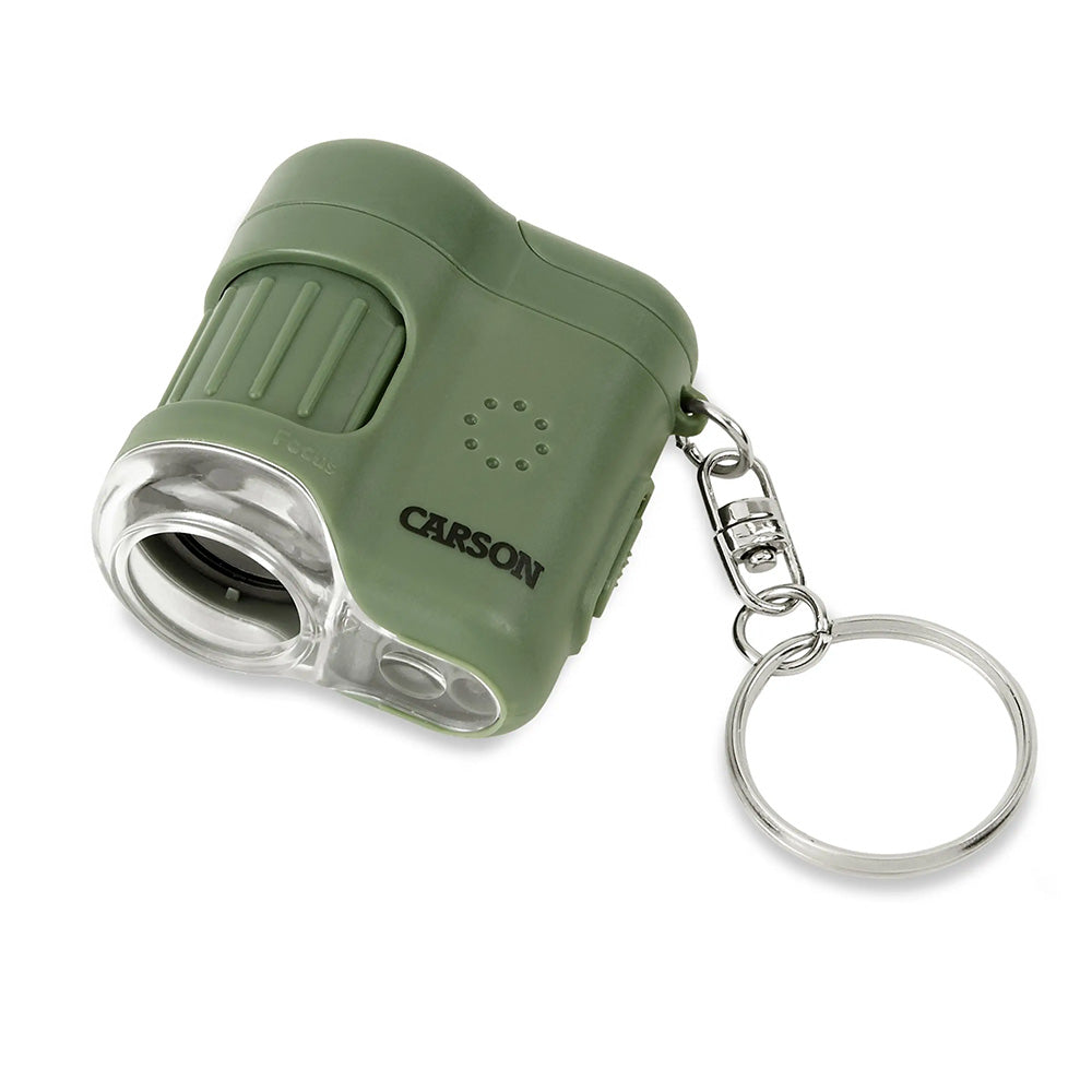 Carson zakmicroscoop micromini 20x blauw