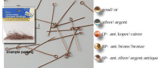 Darice • kettelstift 3cm 144mm copper