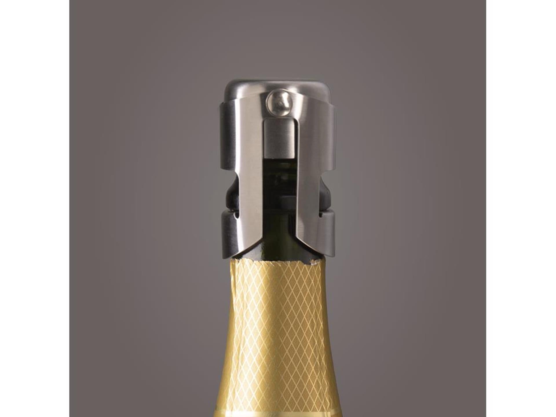 Vacu vin champagnestopper RVS