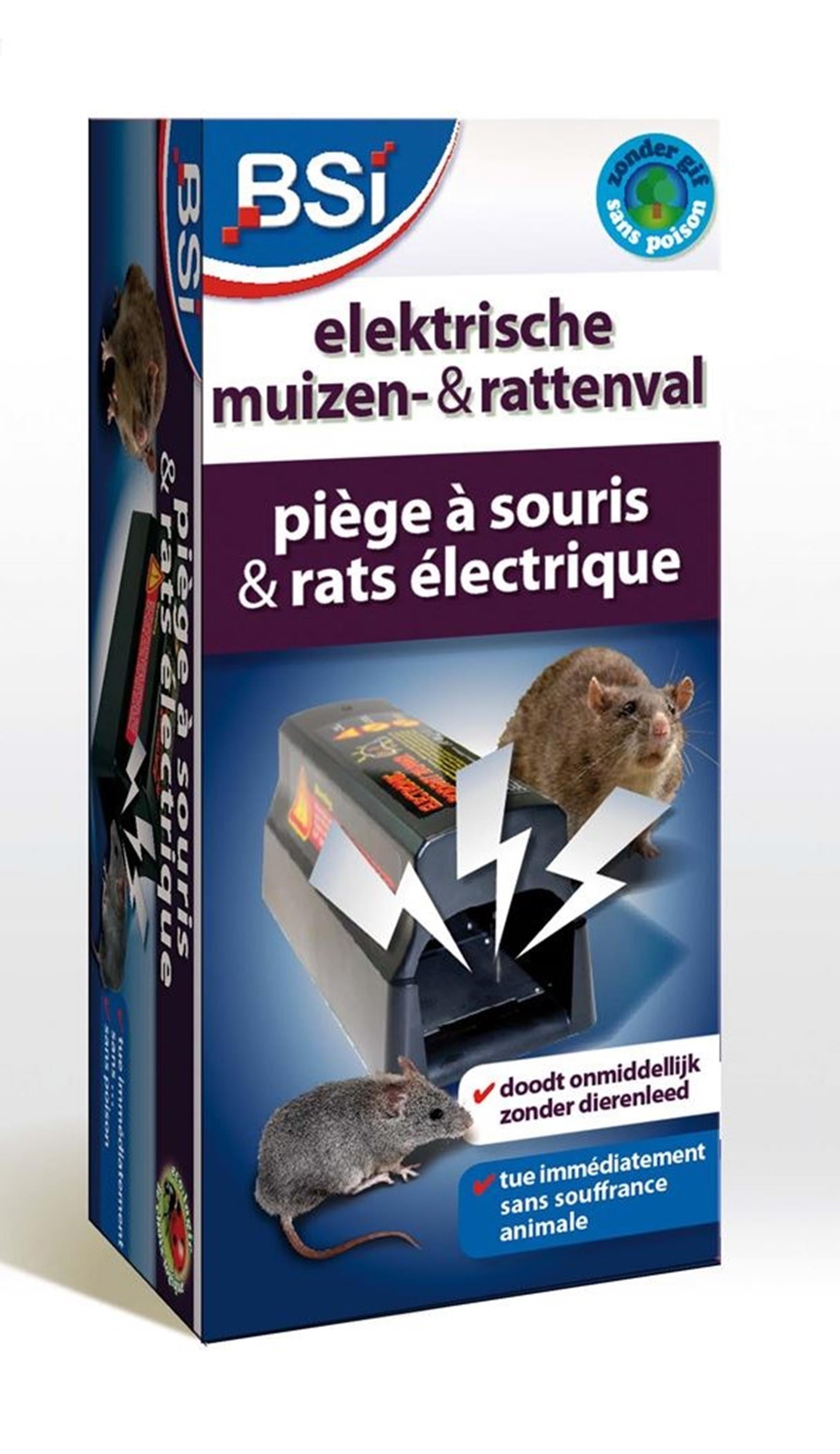 Bsi elektrische muizenval rattenval