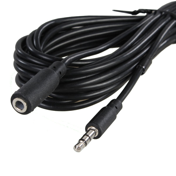 Câble d'extension audio stéréo 3,5 mm mâle - 3,5 mm femelle 5 m