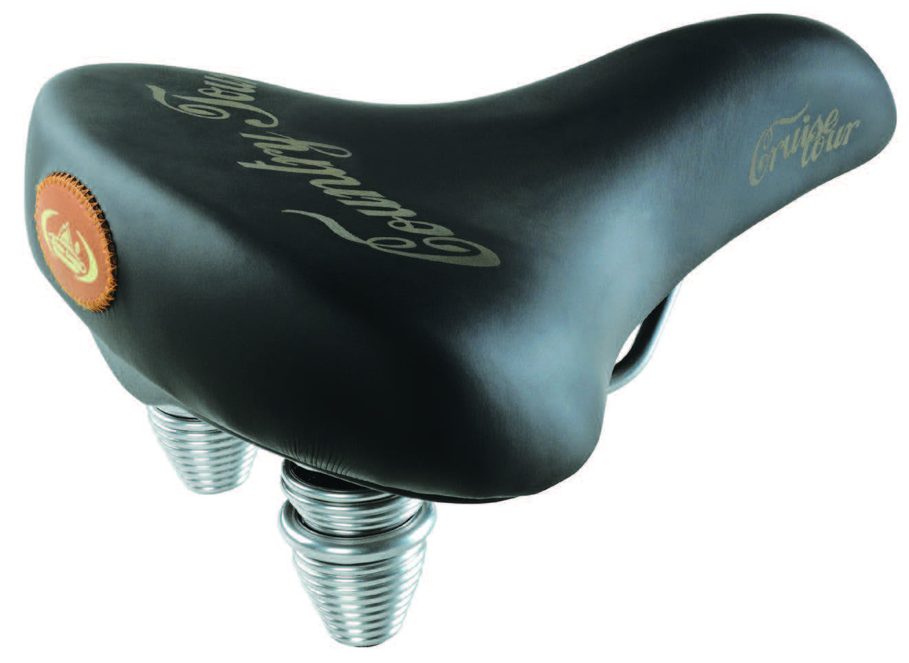 Selle Montegrappa Country Tour vering en strop zwart op kaart