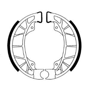 Jeu de segments de frein RMS Piaggio Zip 2000 Vespa LX-S Skipper
