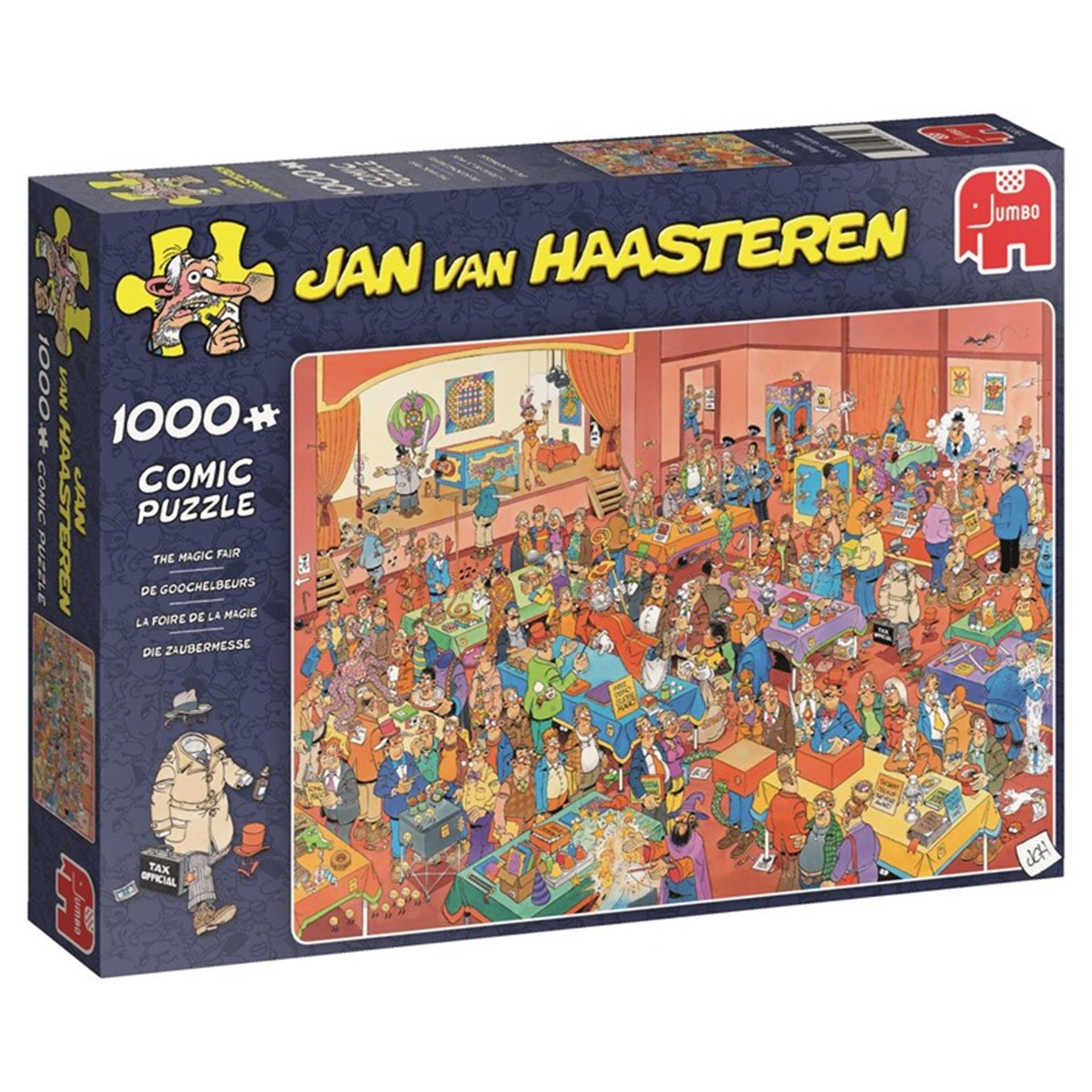 Jumbo puzzel jvh de goochelbeurs 1000pcs