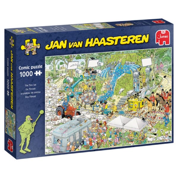 Jumbo puzzel - jan van haasteren de filmset - 1000 stukjes