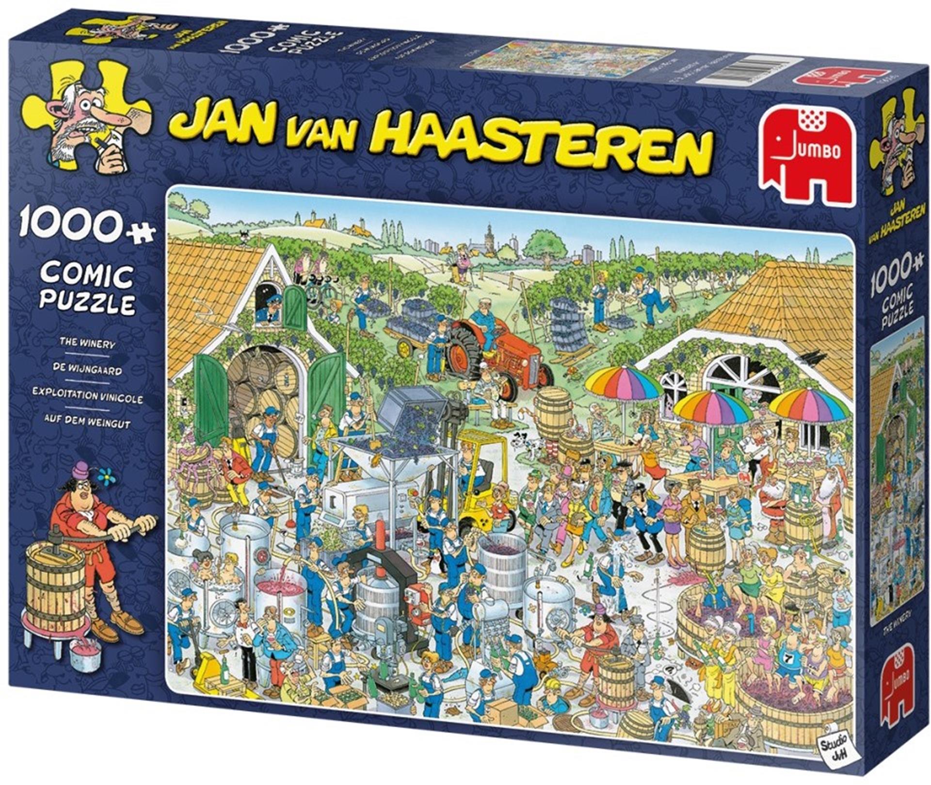 Jumbo puzzel jvh de wijngaard 1000pcs