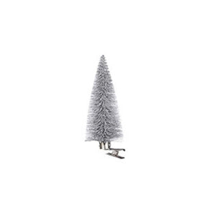 Clipboom zilver 6 stuks - h13xd5cm