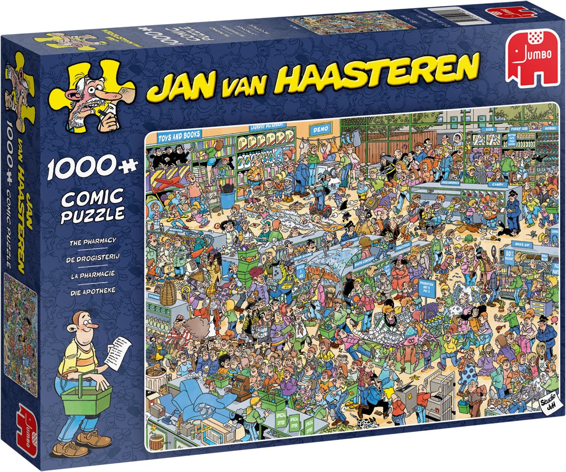 Jumbopuzzel - jan van haasteren de drogisterij - 1000 stukjes