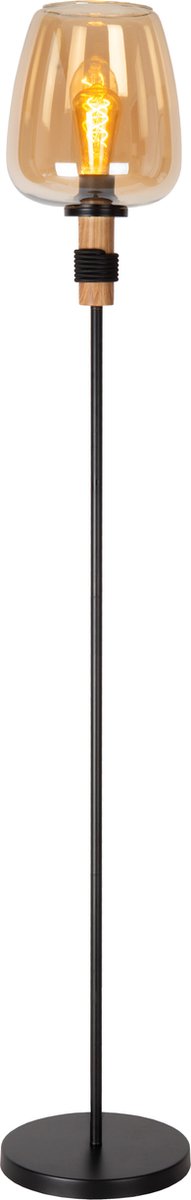 Lucide ilona - vloerlamp - ø 34 cm - 1xe27 - amber