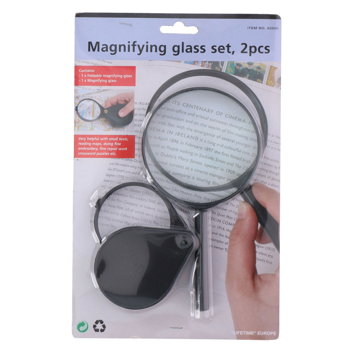 Vergrootglazen 2 stuks