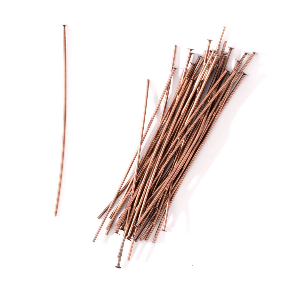 Darice • messing nietstift 5cm 36pcs antique copper