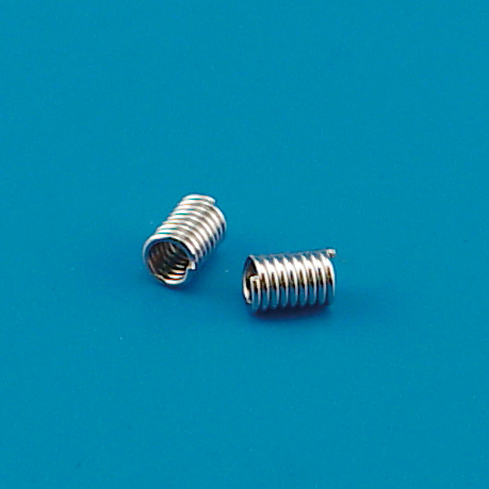 Darice • coil spacer 18pcs 5x8mm silver