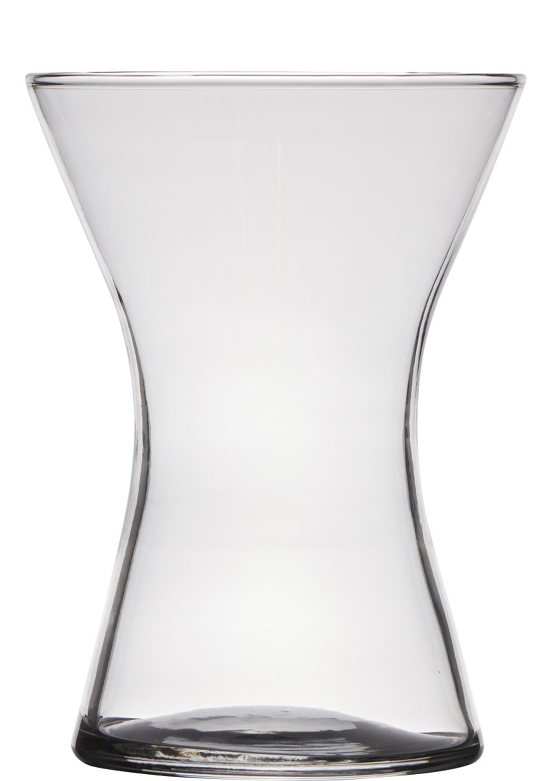 B-living vaas glas essentials x-shape ø14xh20cm