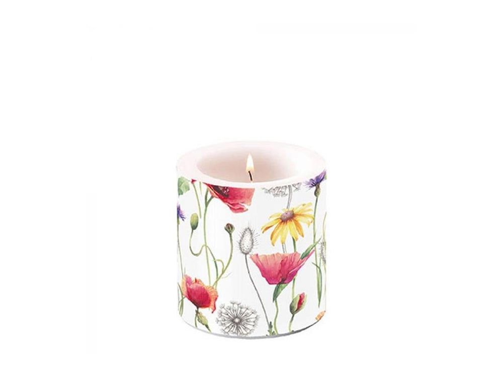 Ambiente kaars klein poppy meadow