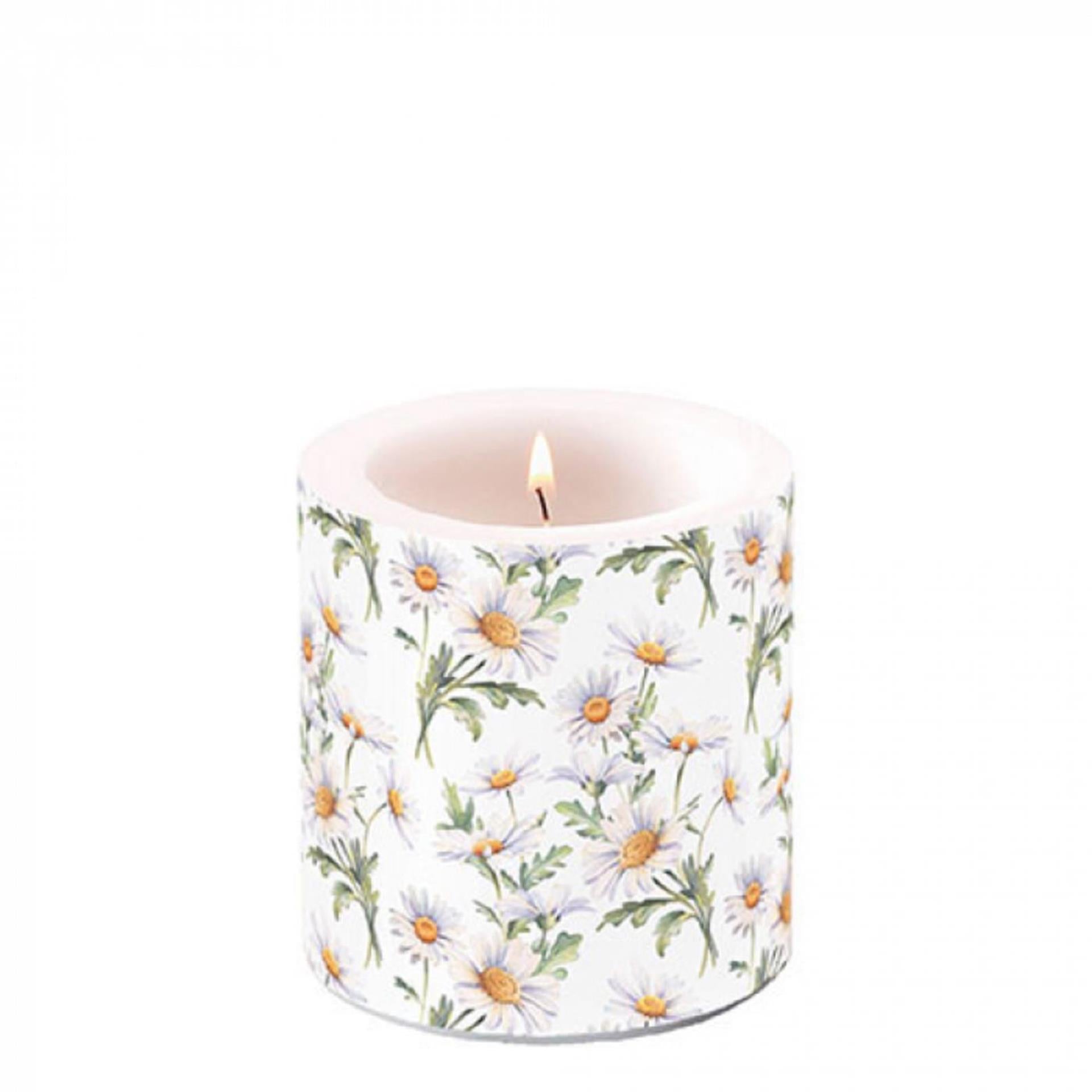 Ambiente kaars klein beautiful daisies