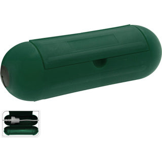 Veiligheidsstekkerdoos 21x7cm waterbestendig rubber | 6 stuks