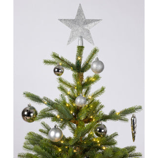 Kaemingk kerstballen polystyreen shiny, matt, glitter mix dia8cm