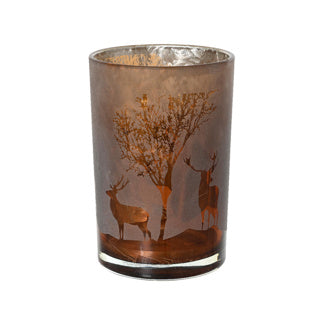 Kaemingk windlicht glasdia12cm x h.18cm