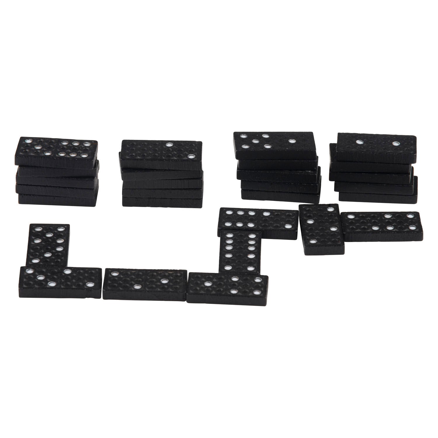 Houten dominoset, 28dlg.