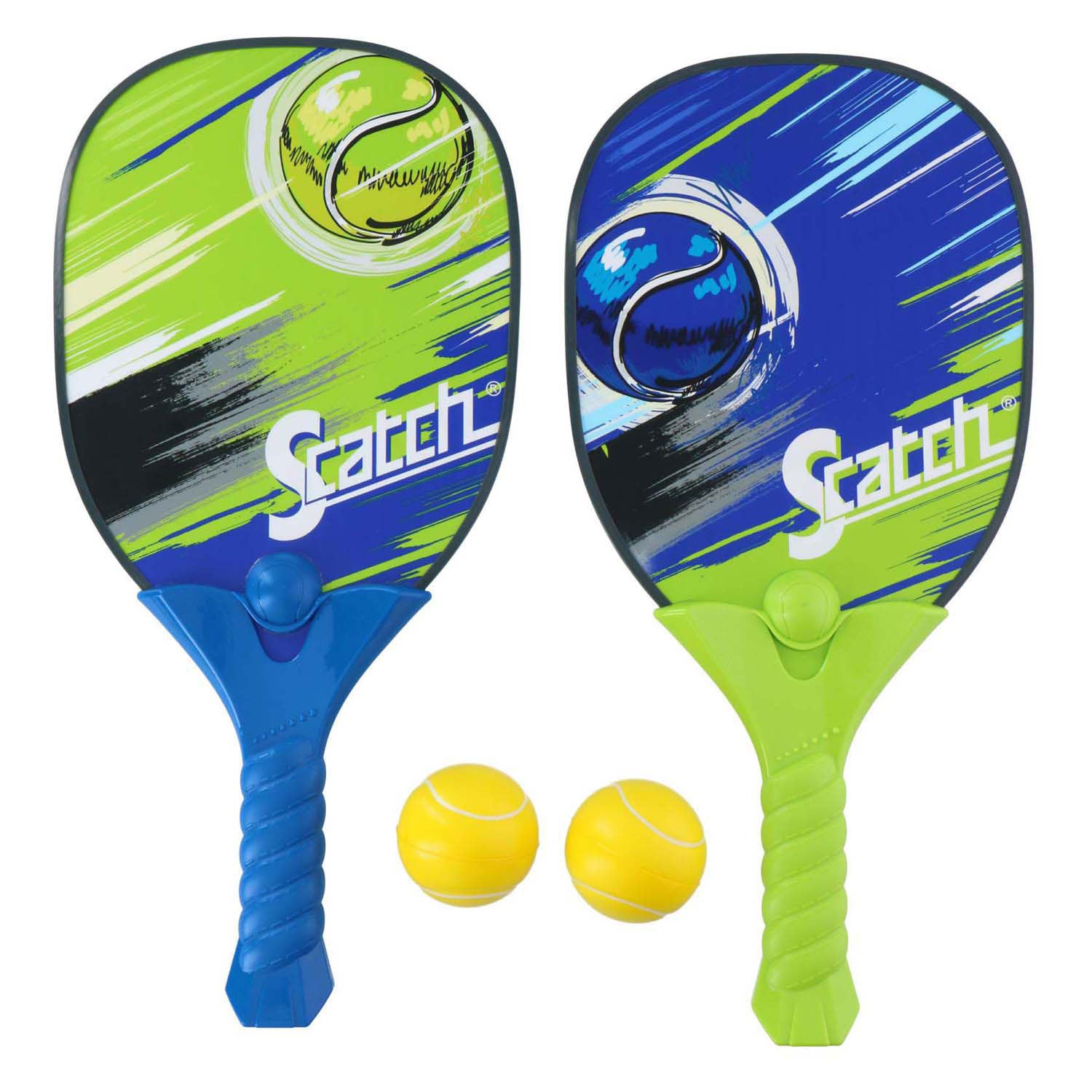 Scatch paddleballset, 4dlg.