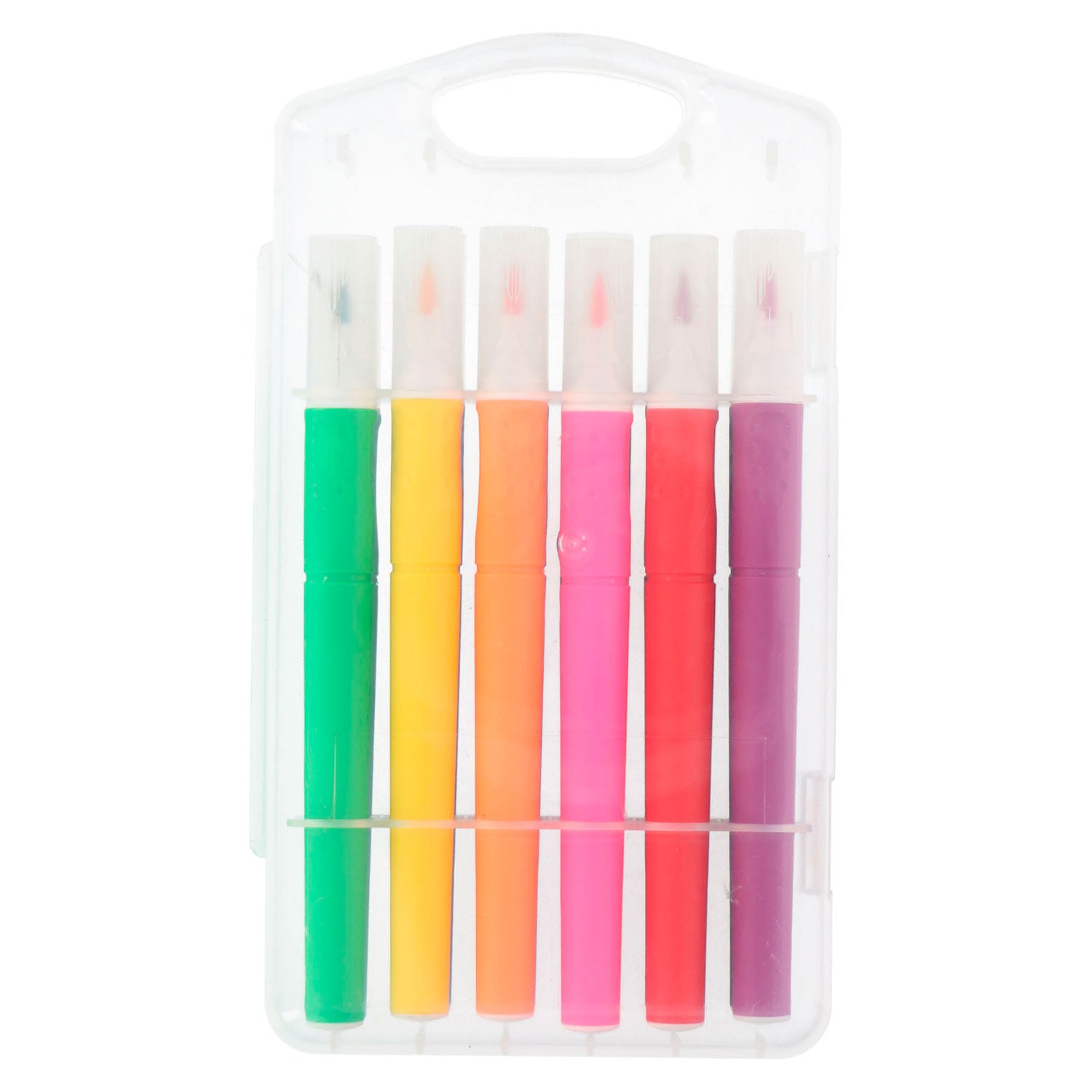 Brush pen coloured, 12 pcs.