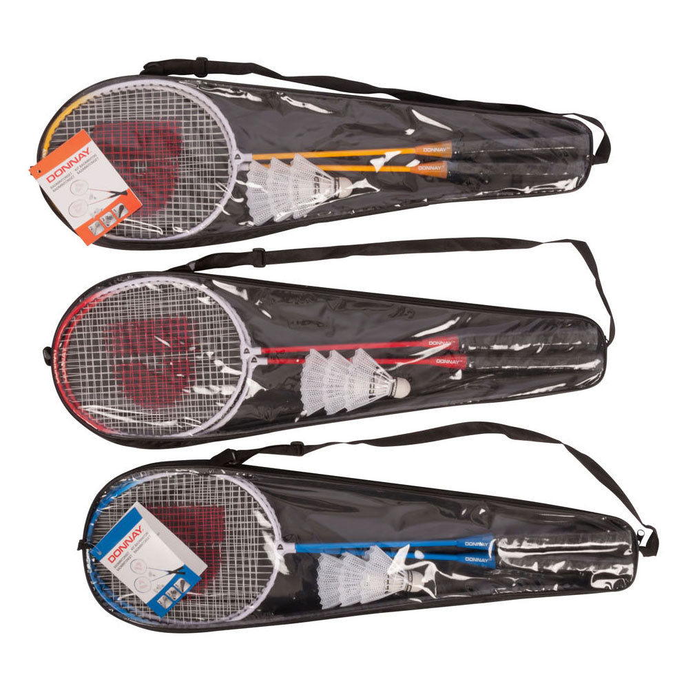 Basic badmintonset, 5dlg.