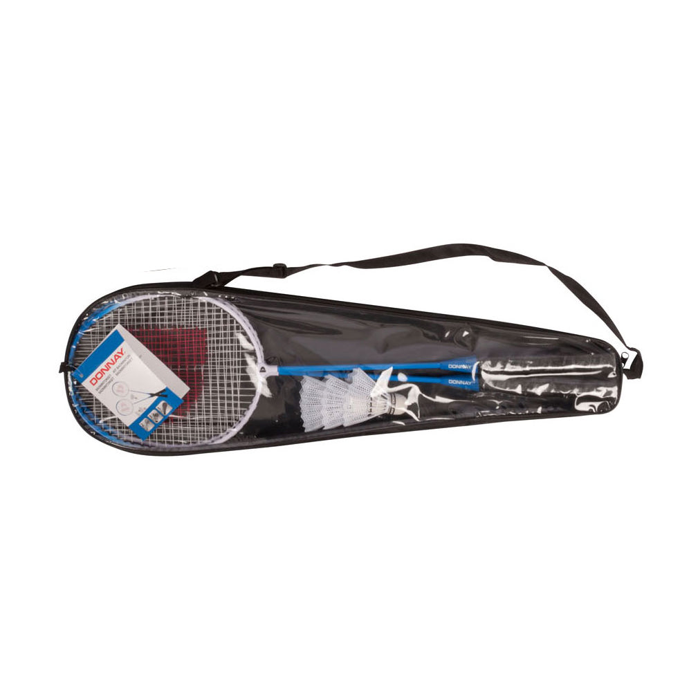 Basic donnay badmintonset 5-delig assorti