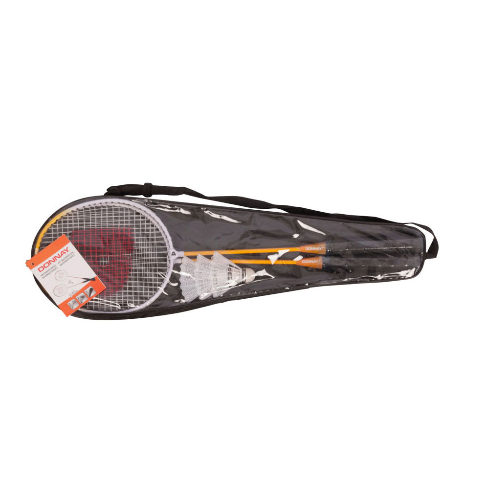 Basic donnay badmintonset 5-delig assorti