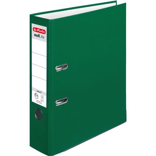 Abi herlitz ordner maxfile protect a4 80 mm rug groen