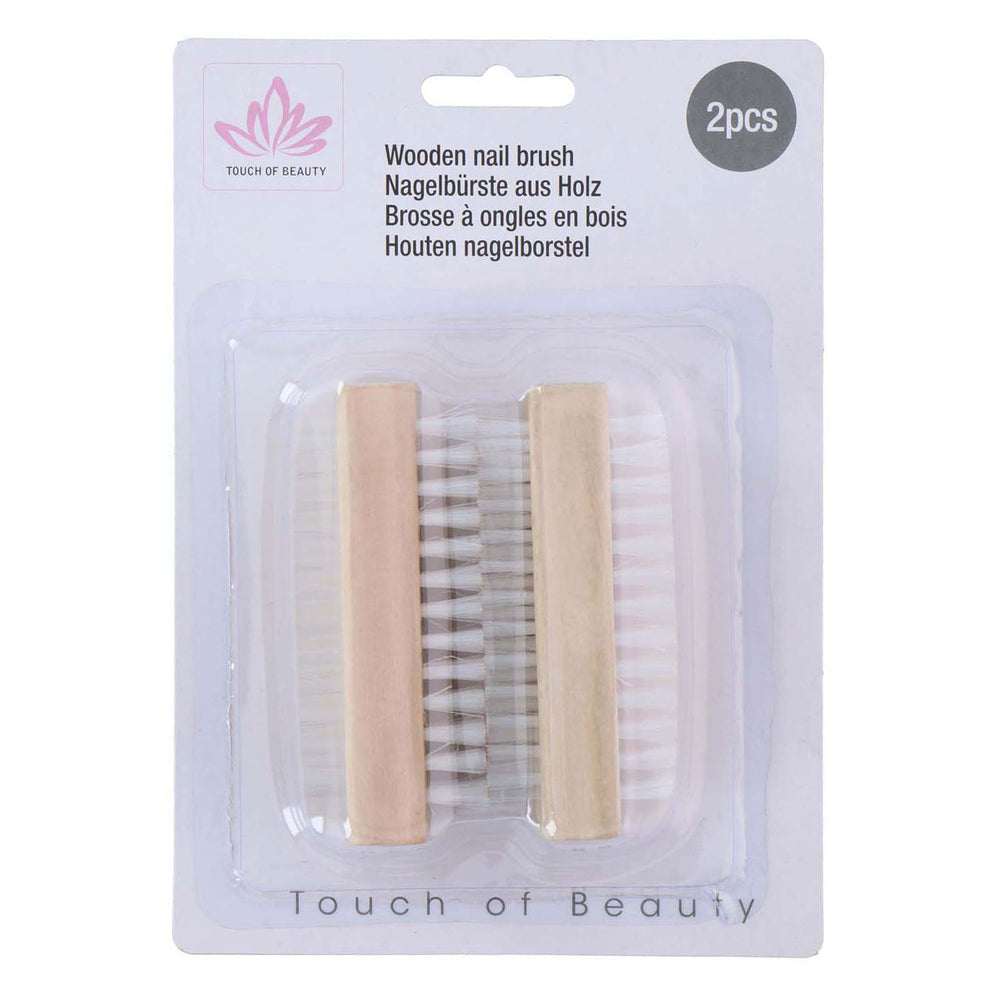 Houten nagelborstel