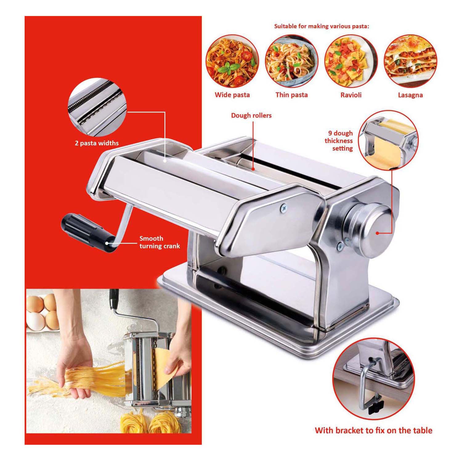 Alpina pasta machine