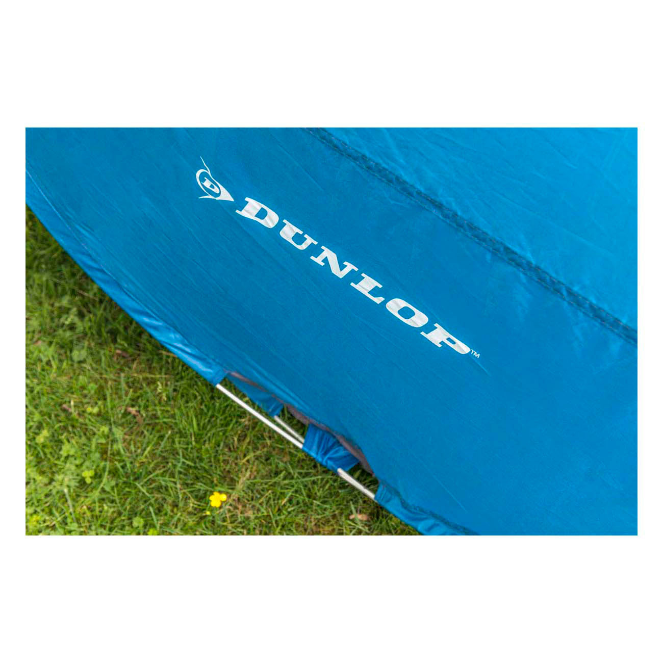 Dunlop pop up tent - blauw grijs wit - 2 persoons