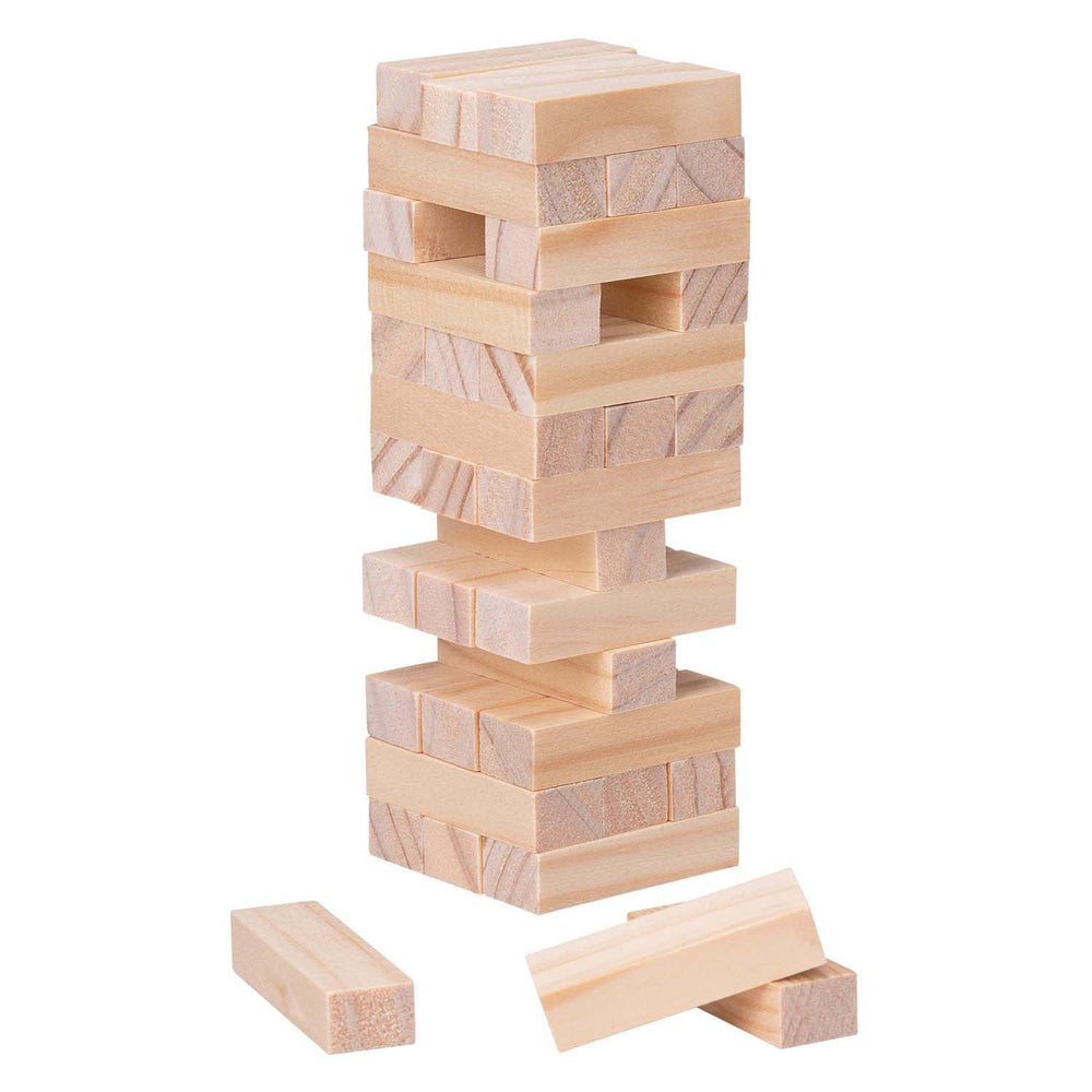 Houten mini stapelspel, 36dlg.