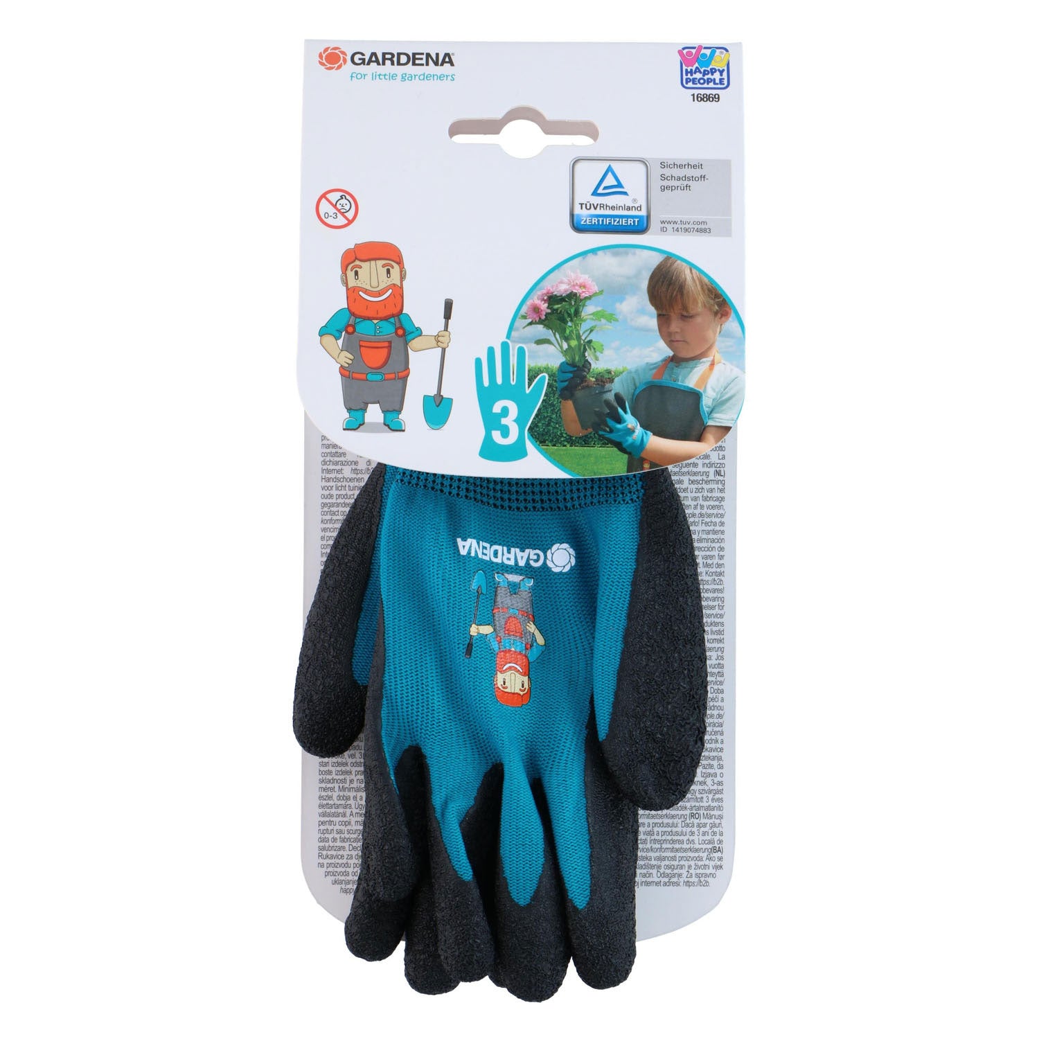Gardena kids tuinhandschoenen maat 3
