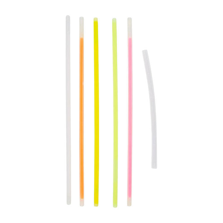 Eddy toys glow in the dark glow armband 5 stuks - glow armband met 5x connectors - glow armband voor donker - glow armband set assorti kleuren