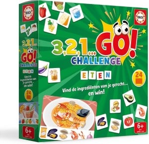 Intro gewoon spelletjes 3-2-1 ga puzzels uitdagen over eten