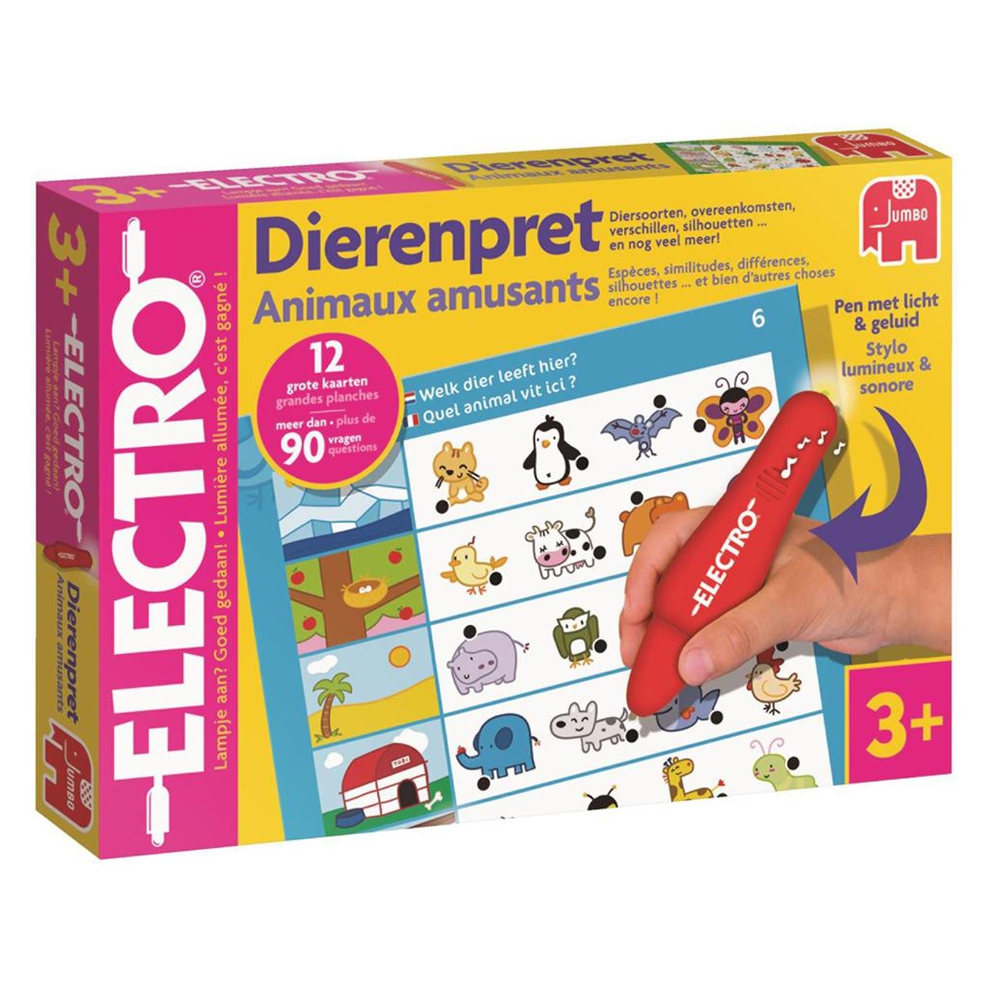 Electro jumbo wonderpen dierenpret educatief spel