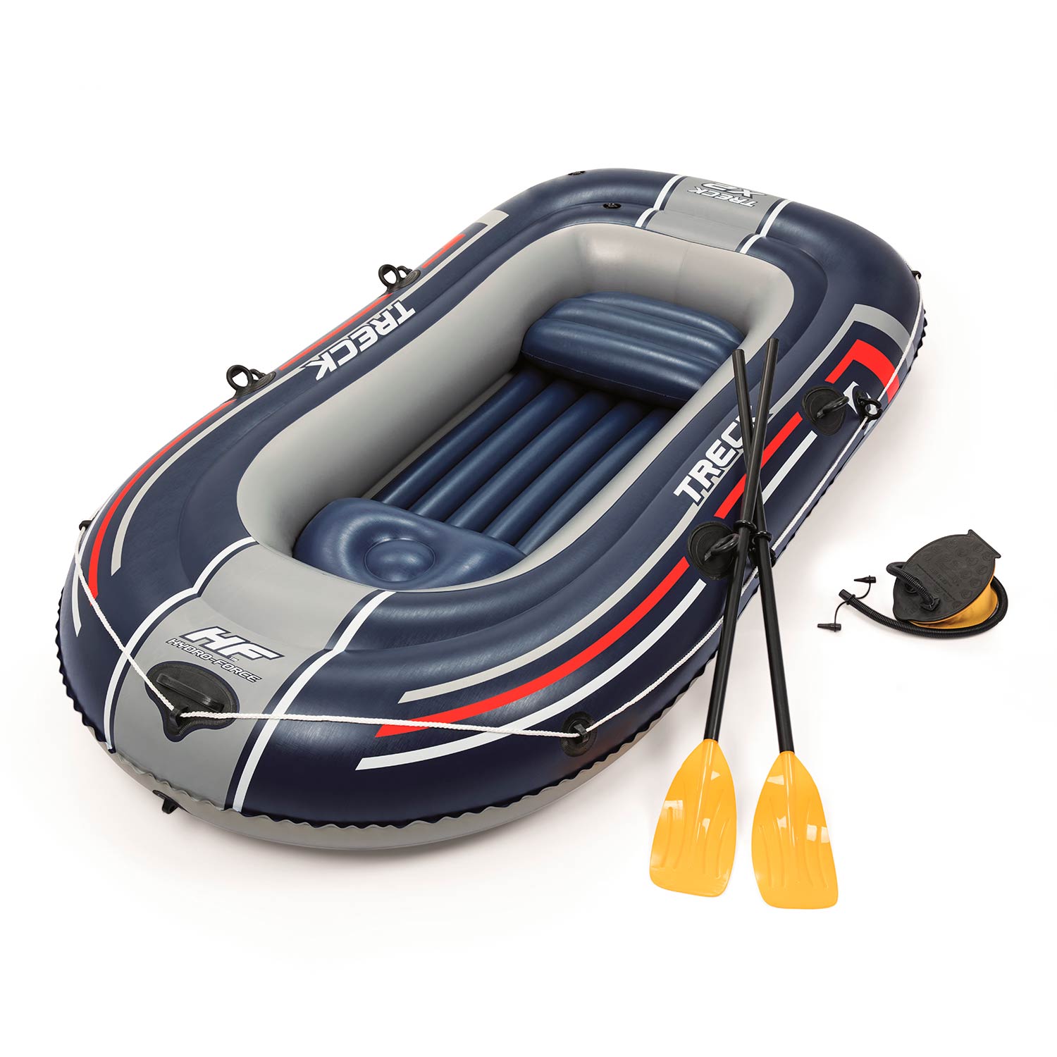 Bestway hydro-force opblaasbootset treck x2 255x127 cm